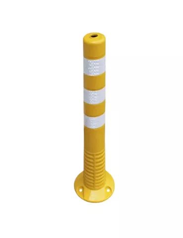 Hito Abatible Vial PU Amarillo