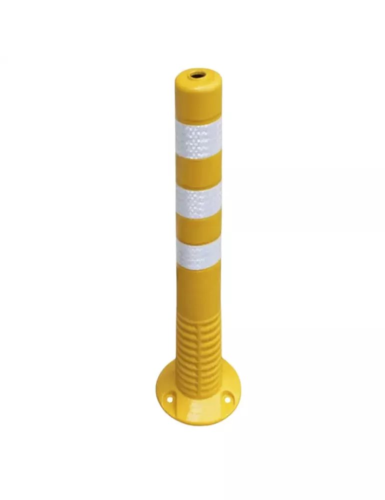 Hito Abatible Vial PU Amarillo