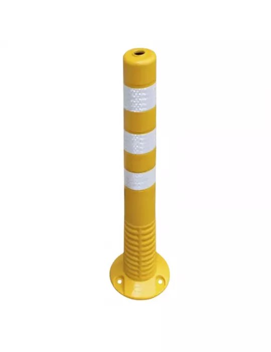 Hito Abatible Vial PU Amarillo