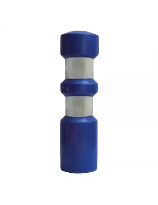 Hito Tubular Estatico Azul Alta Intensidad