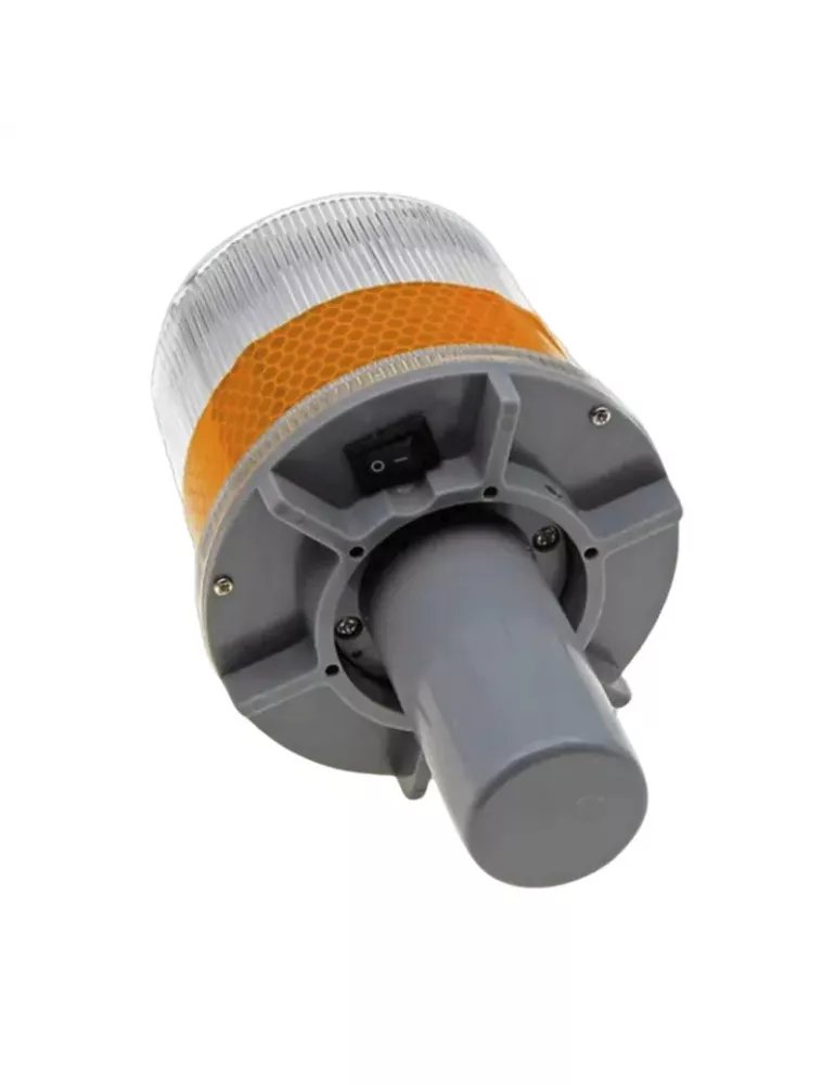 Baliza Solar para Cono Amarilla 2