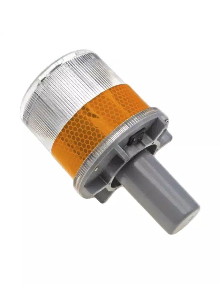 Baliza Solar para Cono Amarilla 3