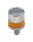 Baliza Solar para Cono Amarilla 4